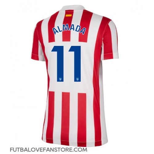 Atletico Madrid Thiago Almada #11 Domáci Ženy futbalový dres 2025-26 Krátky Rukáv Atletico Madrid Thiago Almada #11 Domáci Ženy futbalový dres 2025-26 Krátky Rukáv